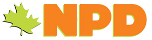 Nouveau Parti démocratique du Canada (NPD) logo